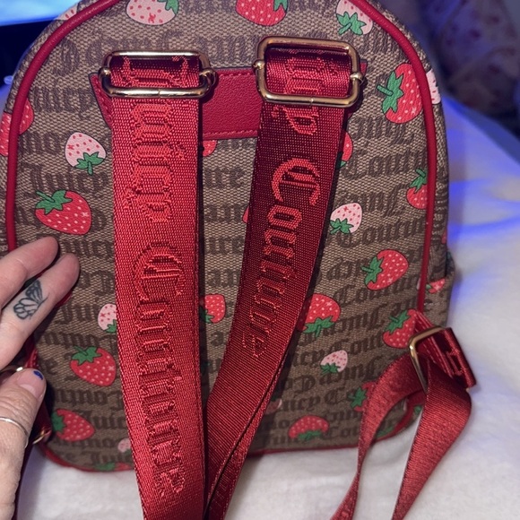Juicy Couture Strawberry Rosie mini Chestnut Backpack ??? main image 6
